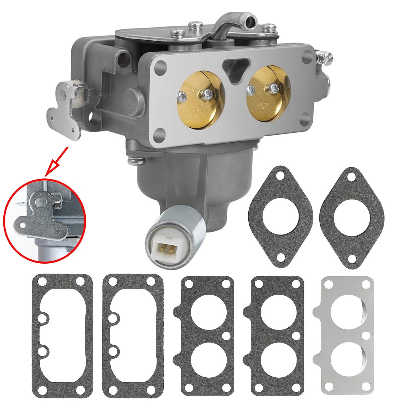 Carburetor for Briggs & Stratton V-Twin 20 - 25hp 699709 MIA11461 791230 796997 796227 796258 795967