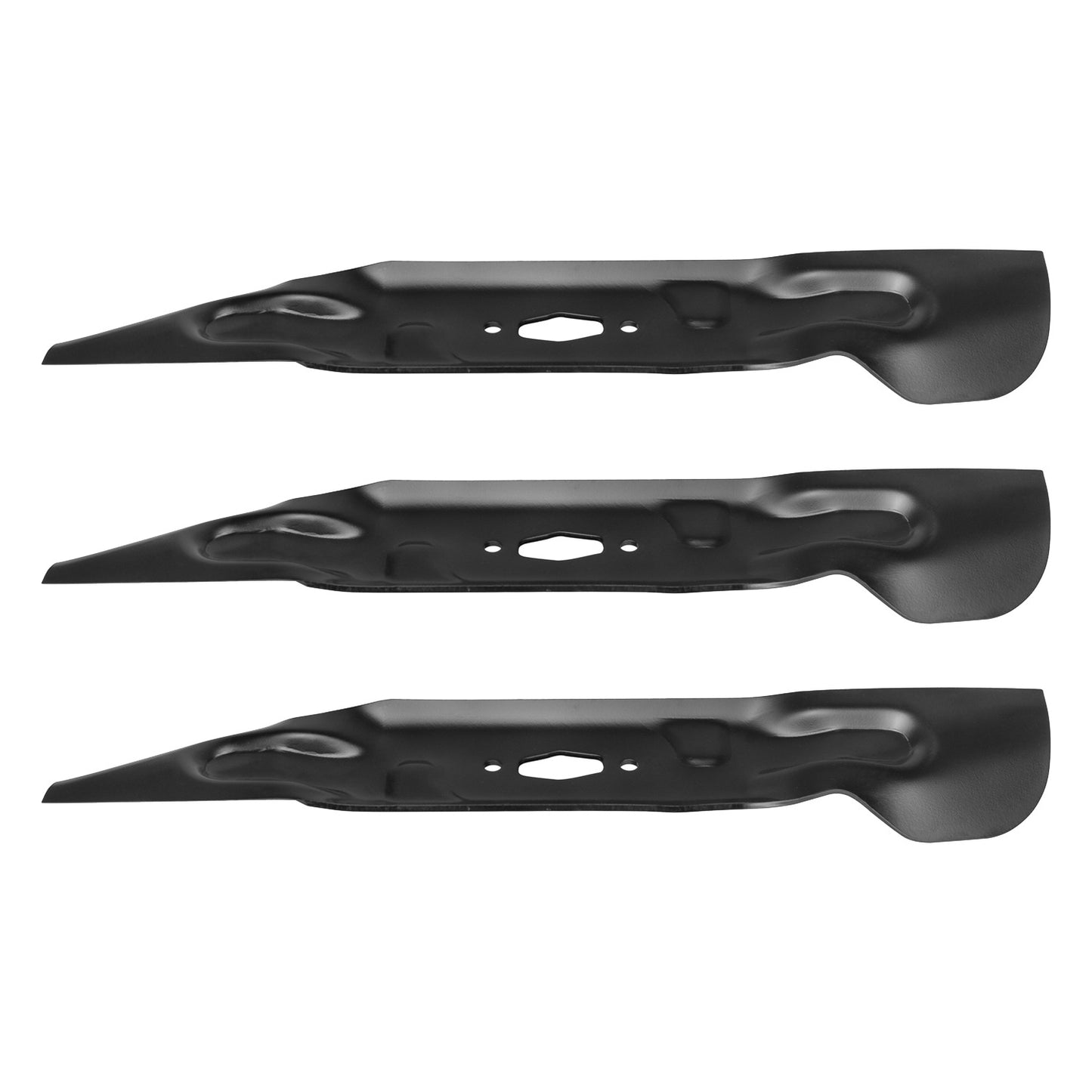 3PCS Diamond Hole Mulching Blades Replaces 742P05086 742-05086 CMXGZAM110194 for 54" MTD Cub Cadet Craftsman