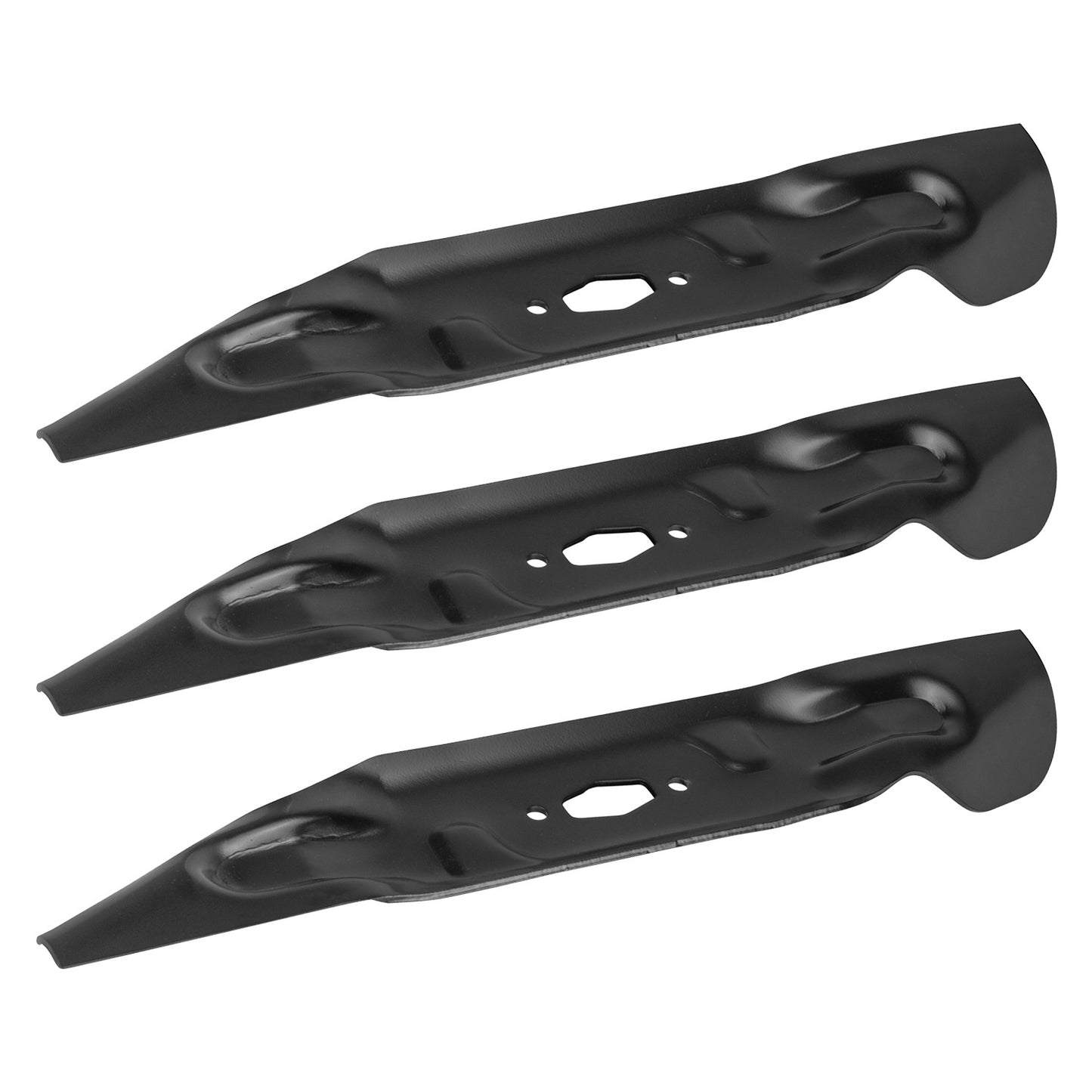 3PCS Diamond Hole Mulching Blades Replaces 742P05086 742-05086 CMXGZAM110194 for 54" MTD Cub Cadet Craftsman