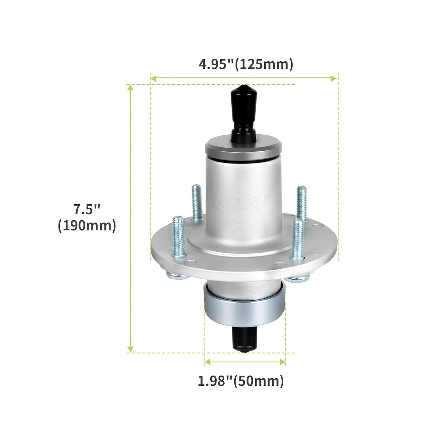 Spindle Assembly AM137483 AM136733 for John Deere X300 X350 Z235 Z255 42" 48" Deck