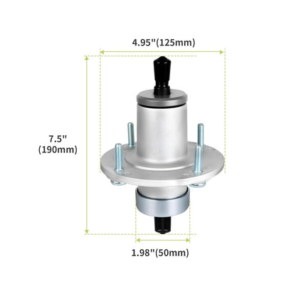 Spindle Assembly AM137483 AM136733 for John Deere X300 X350 Z235 Z255 42" 48" Deck