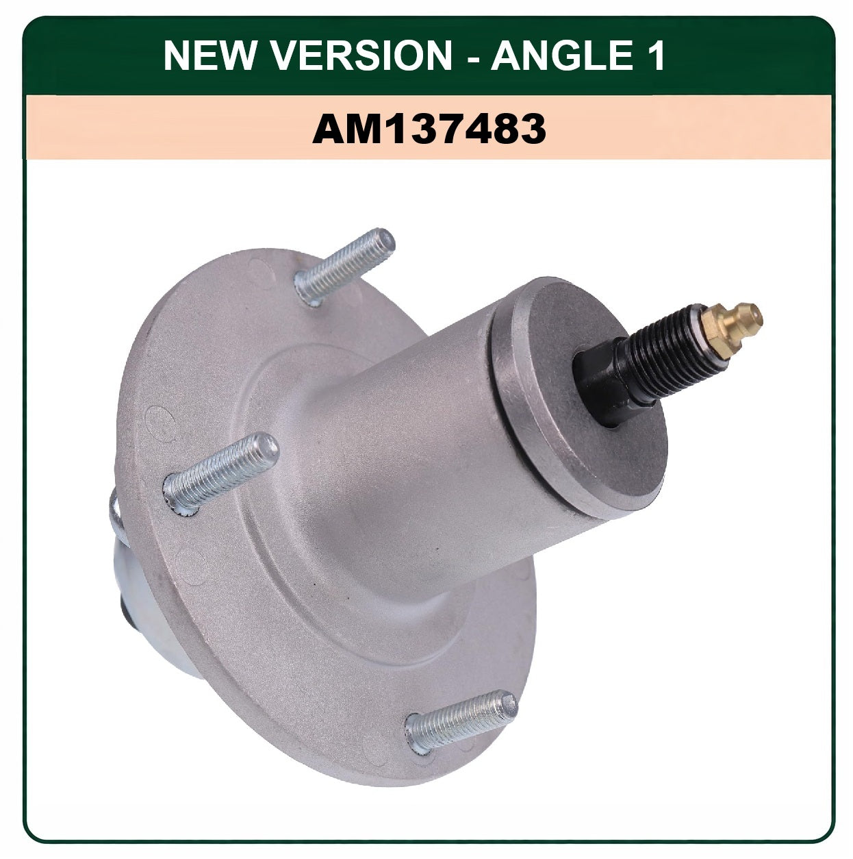 Spindle Assembly AM137483 AM136733 for John Deere X300 X350 Z235 Z255 42" 48" Deck