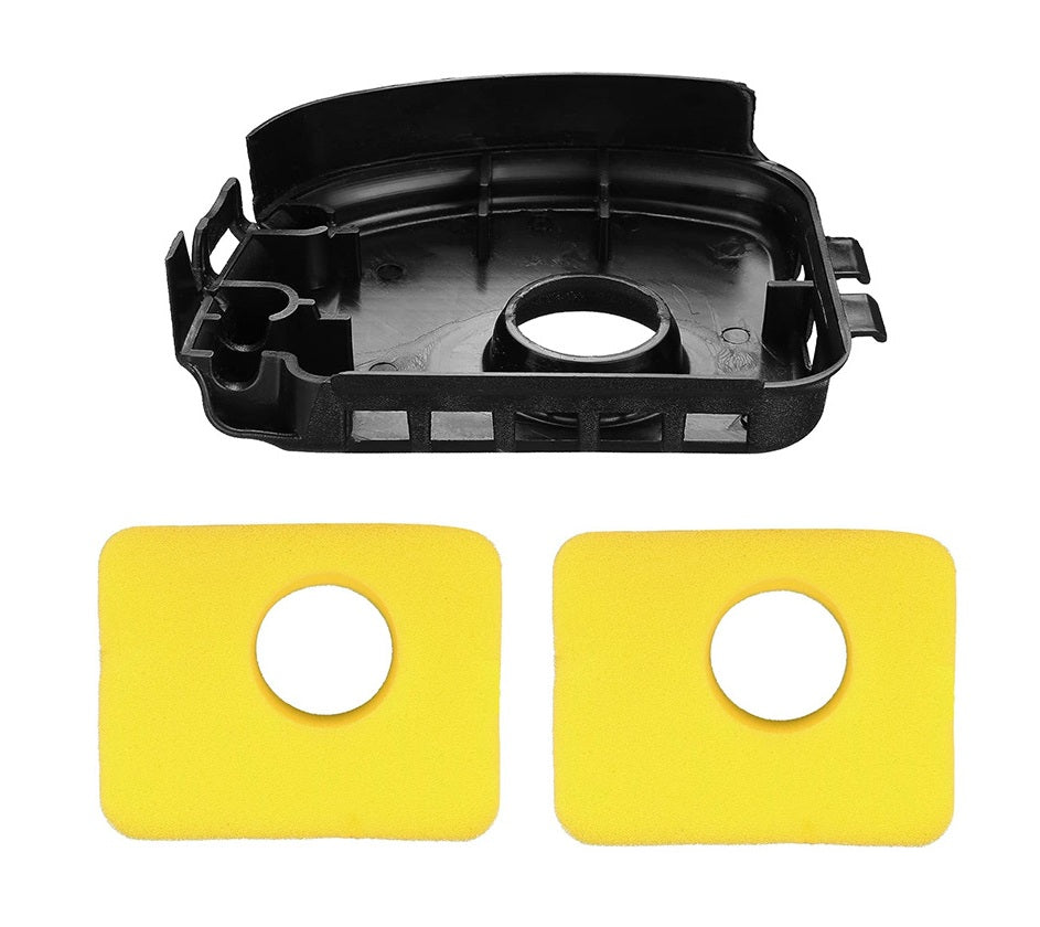 Kit Base Coperchio Filtro Aria Per Briggs & Stratton 450E 500E 550E (2 Pezzi) - Foto 3