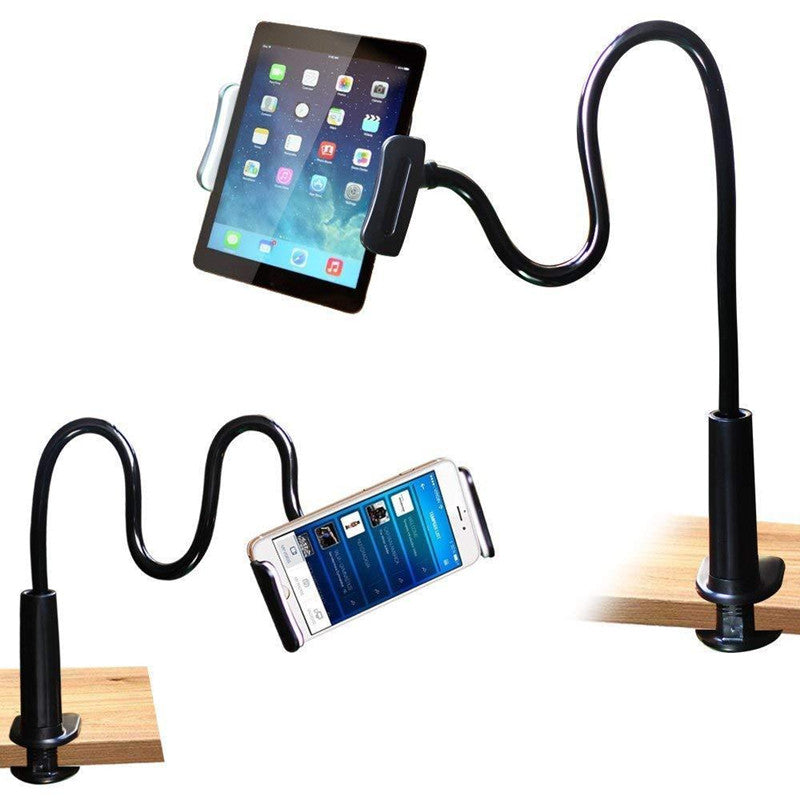 Flexible 360º Lazy Bed Desk Phone Holder & Stands For iPad Android Tablet