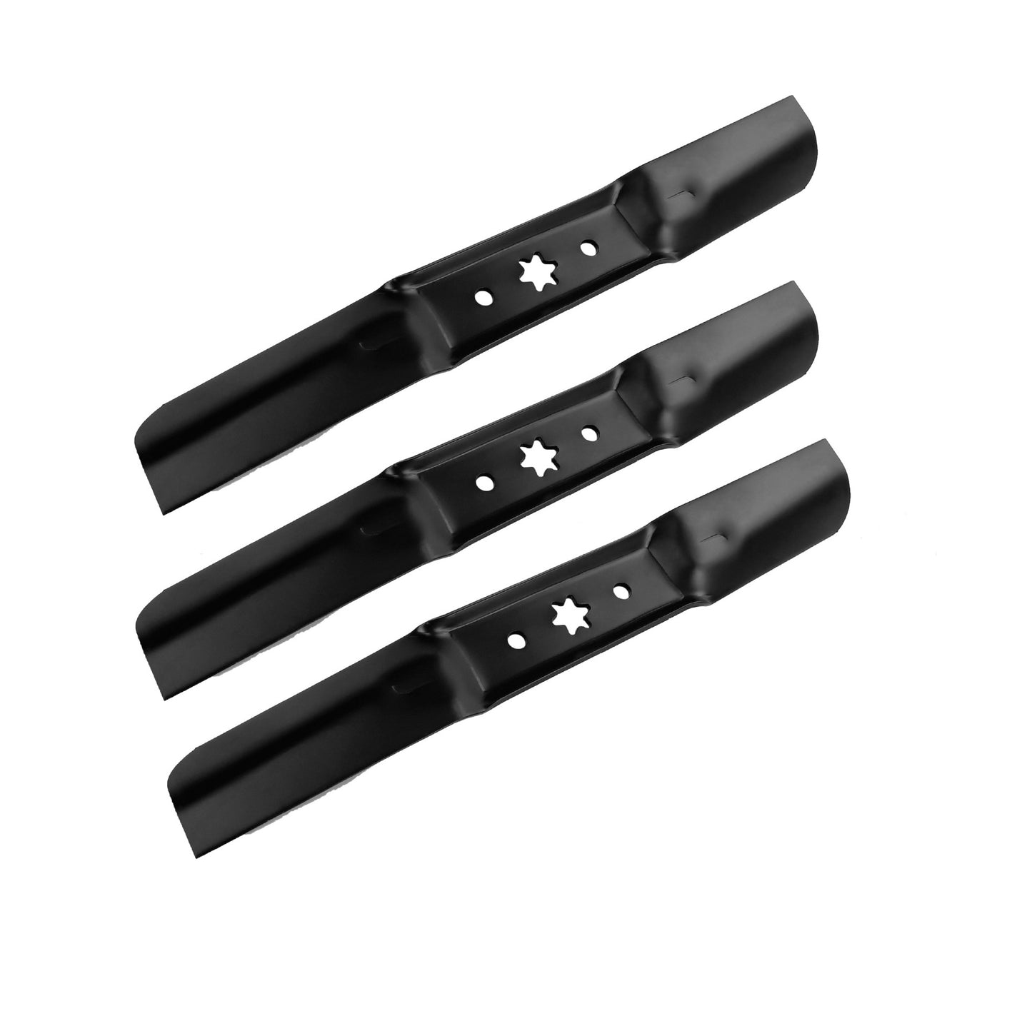 3PCS Blades Replace MTD CUB CADET TROY-BILT 742-05056 742-05056A 942-05056 942-05056A