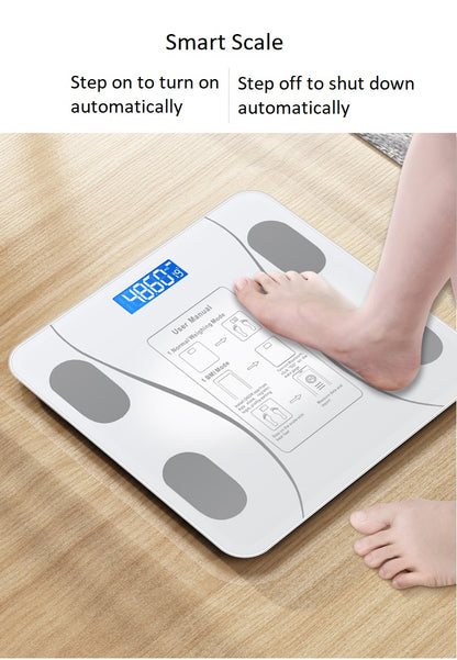 Rechargeable Bluetooth Body Analysis Scale BMI Scale