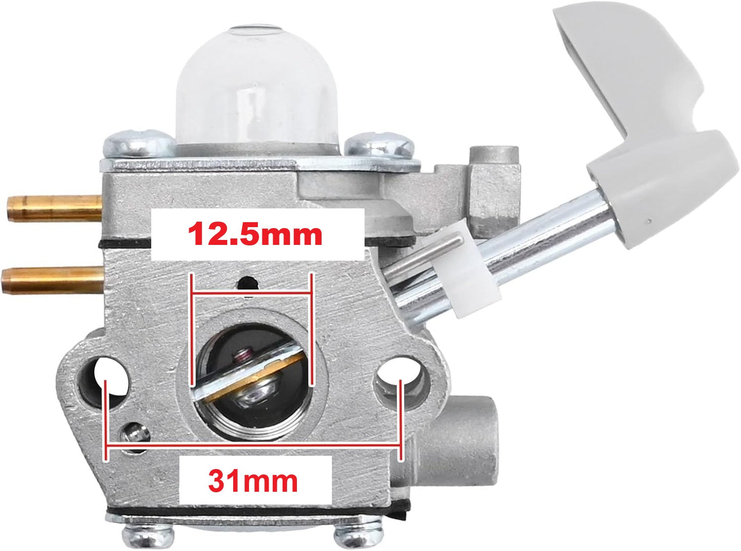 Carburetor 308054114 for Homelite 26B Leaf Blower UT09526 – Replaces 308054075