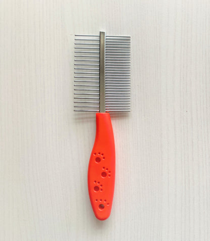 Two-sided Dog Comb Hair Removal Brush