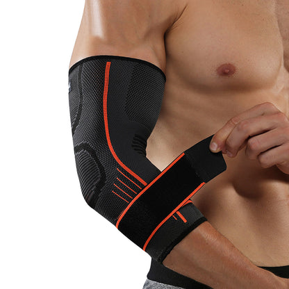 1pc Elastoplast Elbow Support with Adjustable Strip Brace Arm Comfort Support - Black