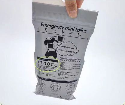 Emergency toilet bag/Travel Mini mobile Toilet bag For Baby/Women/Men seasick carsick spit bag
