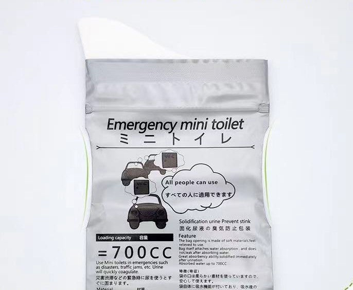 Emergency toilet bag/Travel Mini mobile Toilet bag For Baby/Women/Men seasick carsick spit bag