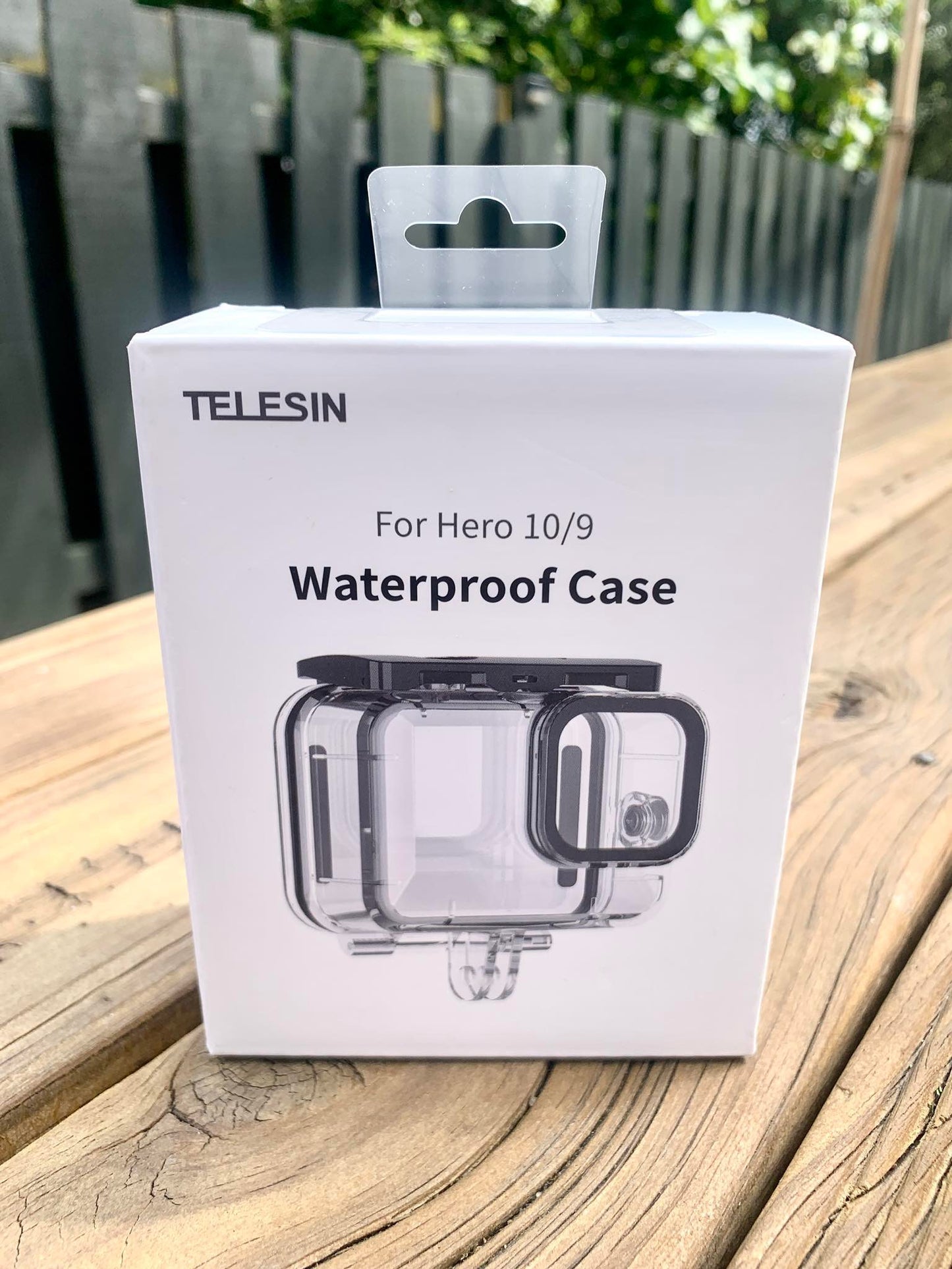 Telesin Brand GoPro 45m waterproof protective housing case for Hero 9/10/11/12 black