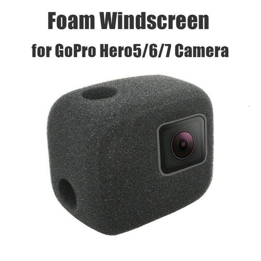 Windproof Foam Noise Reduction Sponge For Gopro Hero 5/6/7