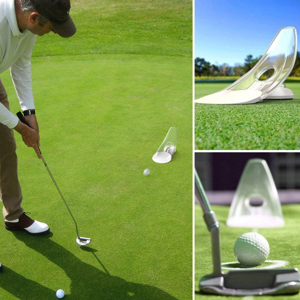 Pressure Putting Golf Trainer Golf Pressure Putt Trainer - Green