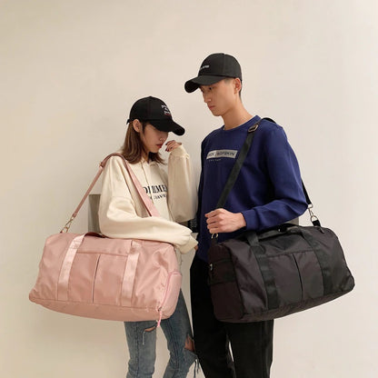 Gym bag swimming bag - Black/Pink