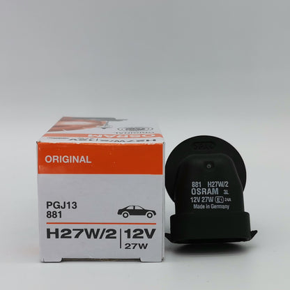 1PC Made in GERMANY Osram Halogen Globe headlight bulb - H27W/2 12V 27W PGJ13