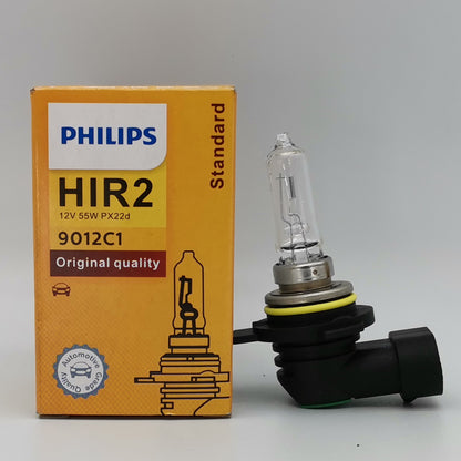 Made in Poland Philips Halogen Globe headlight bulb - HIR2 9012C1 12V 55W PX22D H1R2