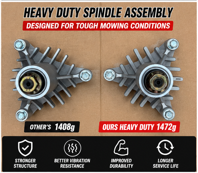 Heavy Duty Upgrade Mower Spindle Assembly Replacement for AYP for Husqvarna 130794 532130794