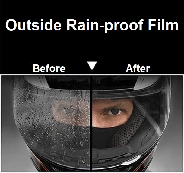 Universal Motorcycle Helmet Anti-fog Film and Rainproof Film Sticker