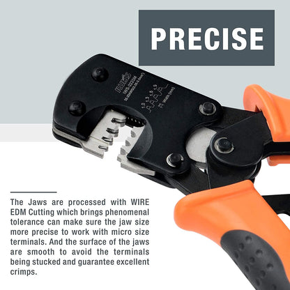 IWS-3220M 0.03-0.52mm² 32-20AWG Micro Connector Ratecheting Crimper Plier