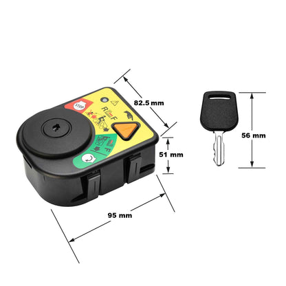 Ignition Switch Compatible with Cub Cadet Most Consumer Riding mowers 725-04227