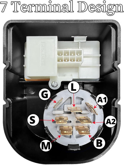 Ignition Switch Compatible with Cub Cadet Most Consumer Riding mowers 725-04227