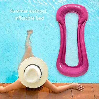 Inflatable Floating Pool Float Lounge Chair Bed