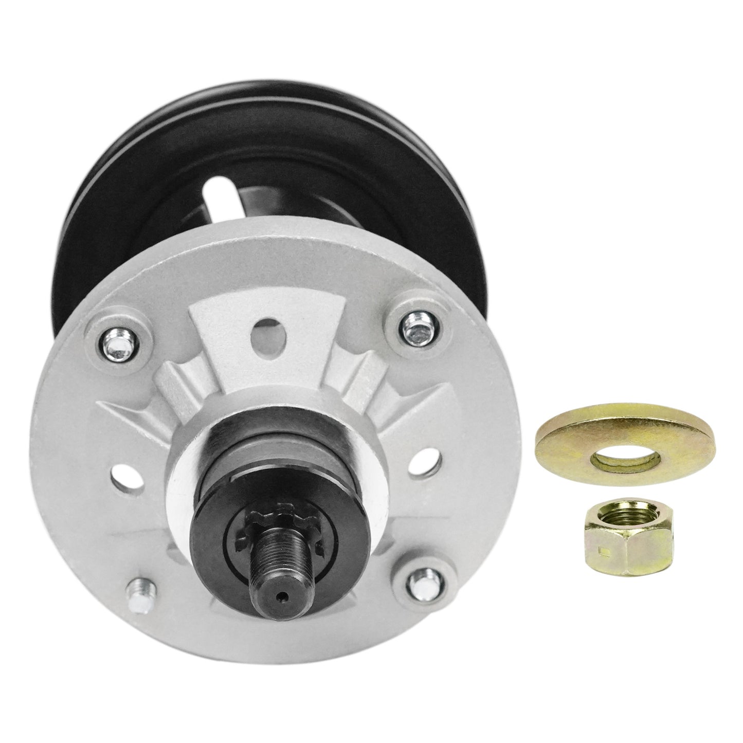 Spindle Assembly with Pulley for John Deere 48" Deck Replaces GY20867 & GX20335 / AUC15811 & M155979