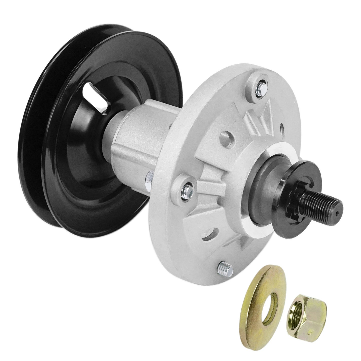 Spindle Assembly with Pulley for John Deere 48" Deck Replaces GY20867 & GX20335 / AUC15811 & M155979