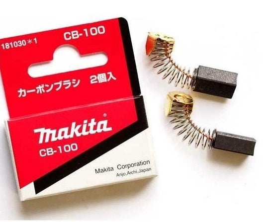 1 Pair Genuine Makita CB100 Carbon Brushes