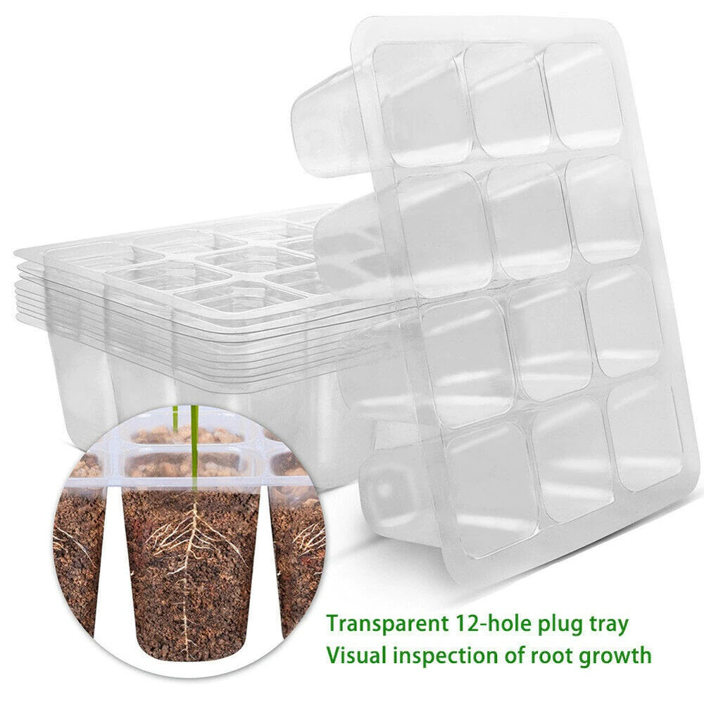 Mini Greenhouse with Seedling Tray including air vent for temperature control