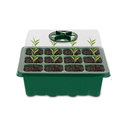 Mini Greenhouse with Seedling Tray including air vent for temperature control