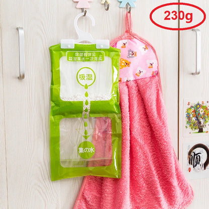 230g Hanging Wardrobe Interior Dehumidifier Moisture Absorber