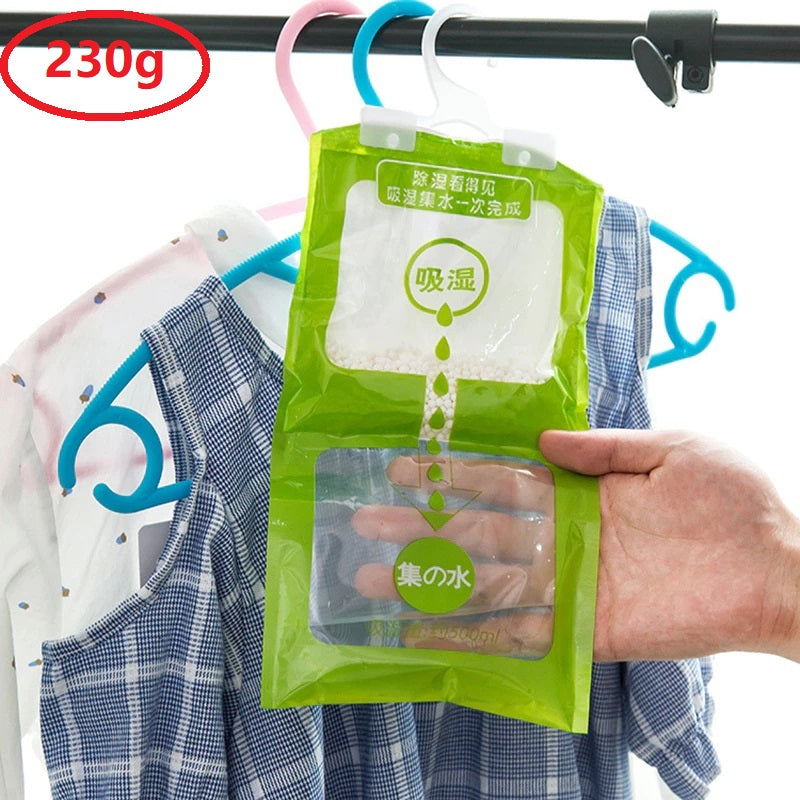 230g Hanging Wardrobe Interior Dehumidifier Moisture Absorber