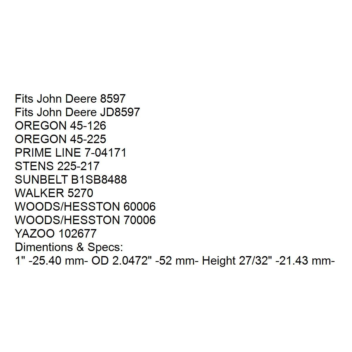 Spindle Bearing RA100RR For Hustler/Dixon 1701, 539115279, 1-513016, 38348-01, PL7323, 30218 (8488)