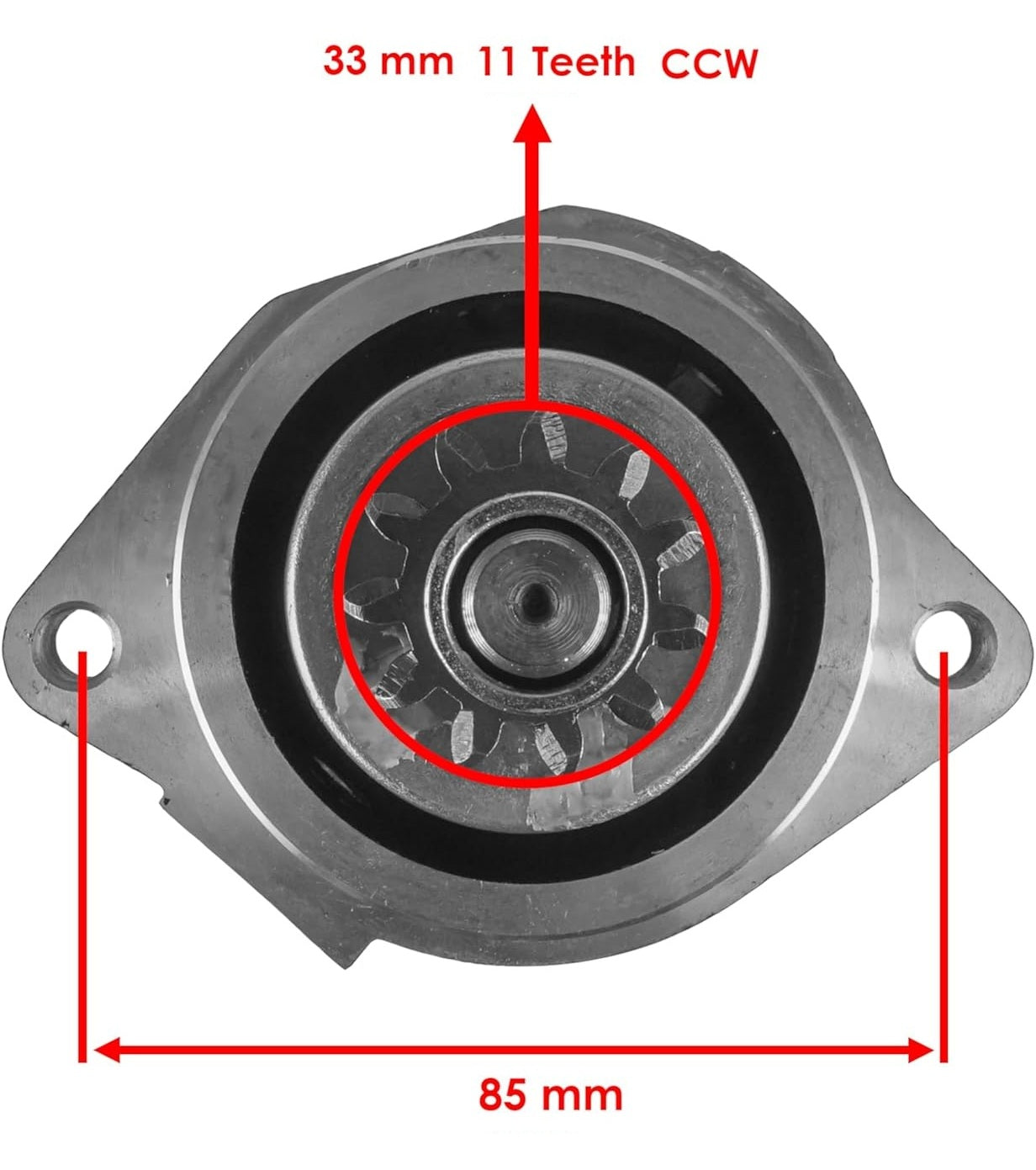 Starter Motor – Replacement for Yamaha 689-81800-11 / 12 / 13