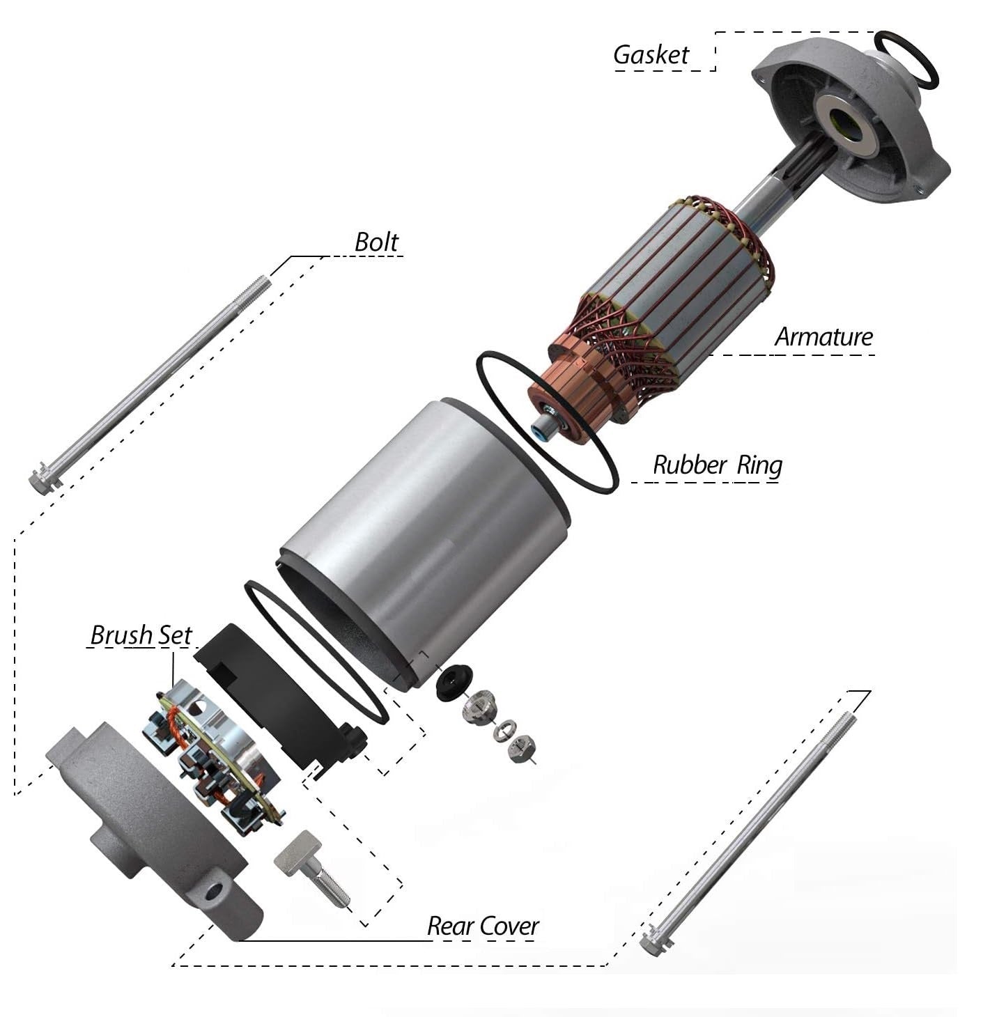 Starter Motor for Yamaha GRIZZLY YFM450 YFM600 KODIAK YFM400