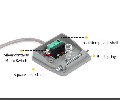 TFS-201 FootSwitch Pedal Switch Treddle switch Alarm Emergency Panic Switch