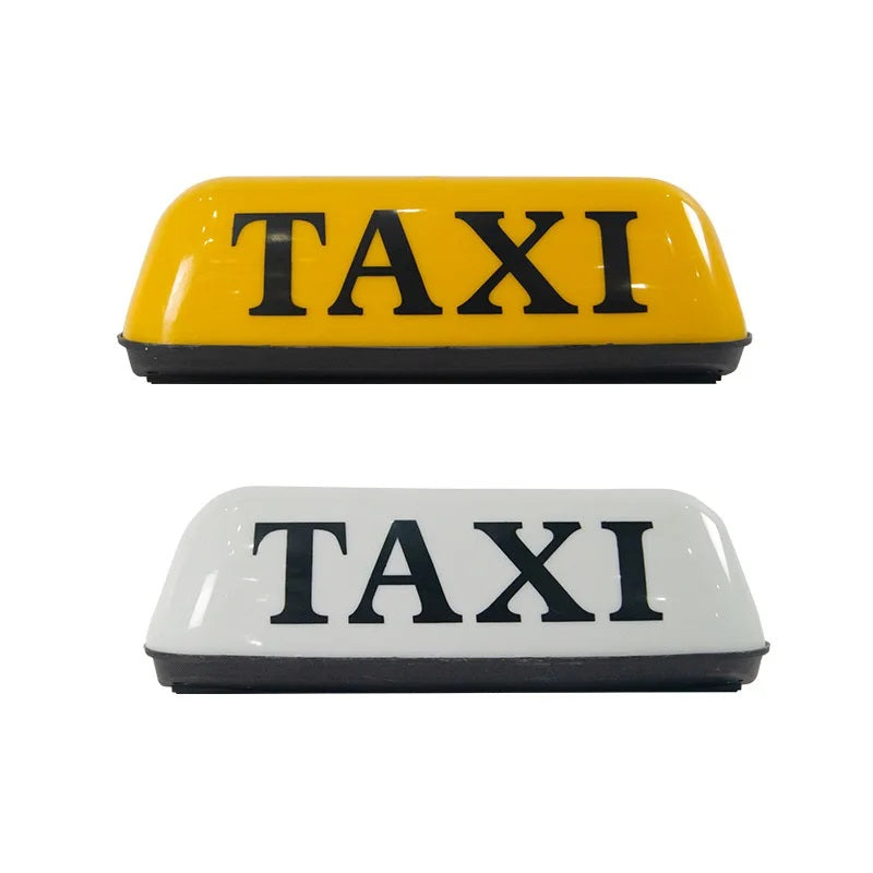 Ready to Plug in 12V DC Magnetic Taxi Roof Top Sign Light