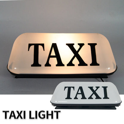 Ready to Plug in 12V DC Magnetic Taxi Roof Top Sign Light