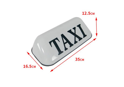 Ready to Plug in 12V DC Magnetic Taxi Roof Top Sign Light