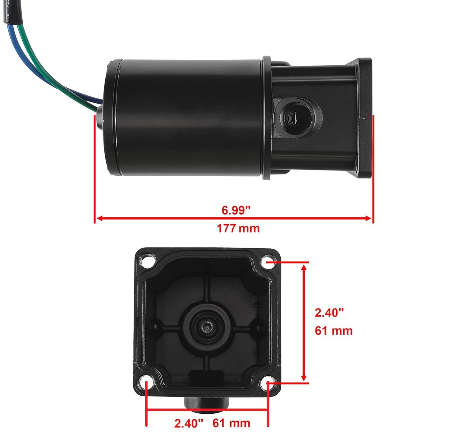Tilt Trim Motor 809885A1 for Mercury Mariner 30–125HP 809885T2 10827