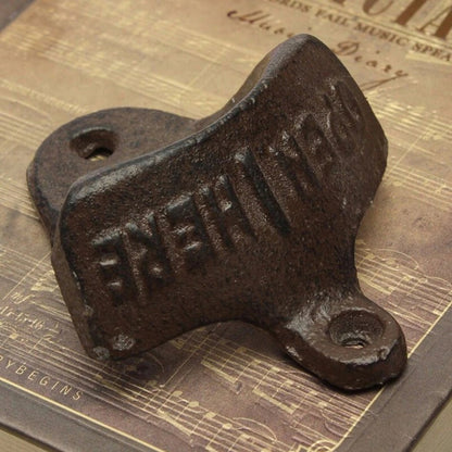 Vintage Wall Mount Bottle Opener