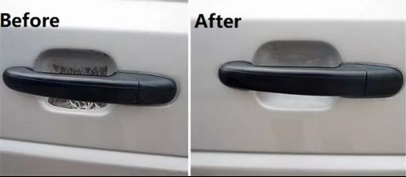 4pcs Universal Invisible Car Door Handle Scratches Protective Vinyl Protector Films
