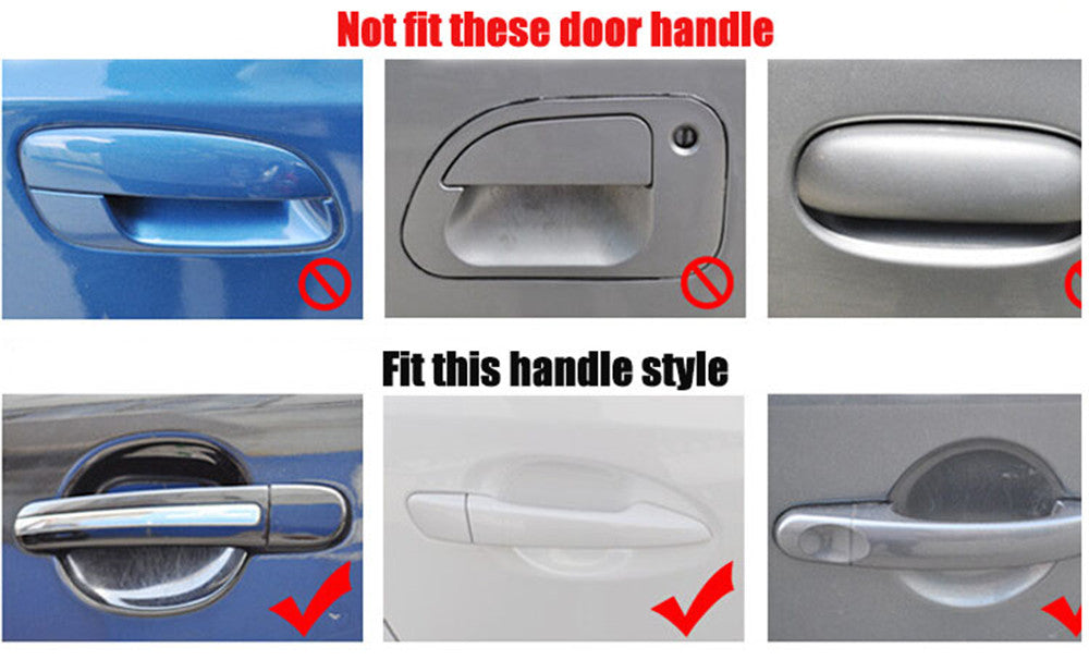 4pcs Universal Invisible Car Door Handle Scratches Protective Vinyl Pr –  TradeKiwi
