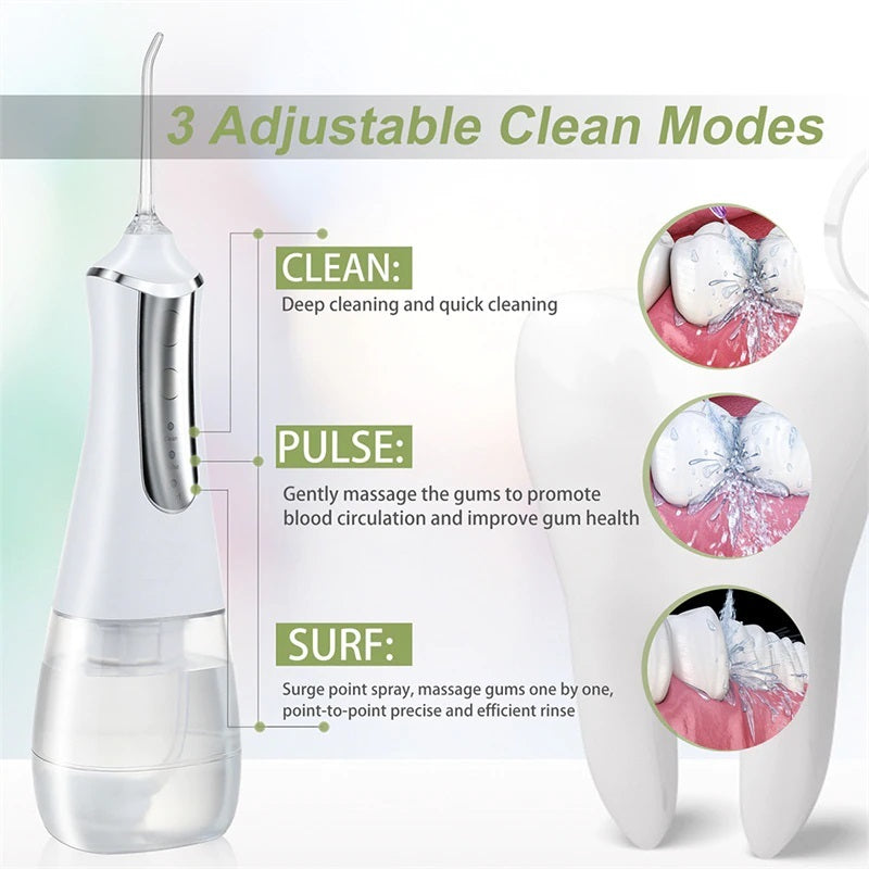 Rechargeable Cordless Dental Water Flosser