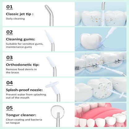 Rechargeable Cordless Dental Water Flosser